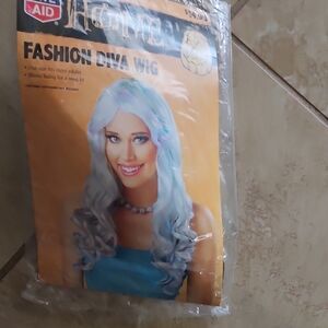 Fashion Diva Wig - Blue